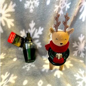 Bath & Body Works Home Reindeer Wallflower & Vanilla Bean Noel Fragrance NWT